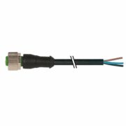 PVC 8-wire M12 connection cable