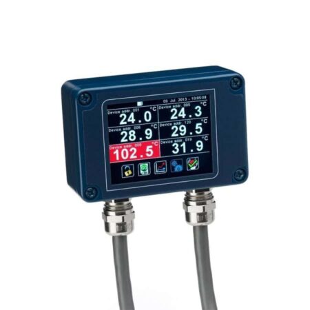 i-Tec monitoring scherm voor pyrometers